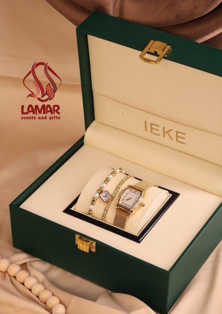 طقم ساعة وإسوارة من IEKE